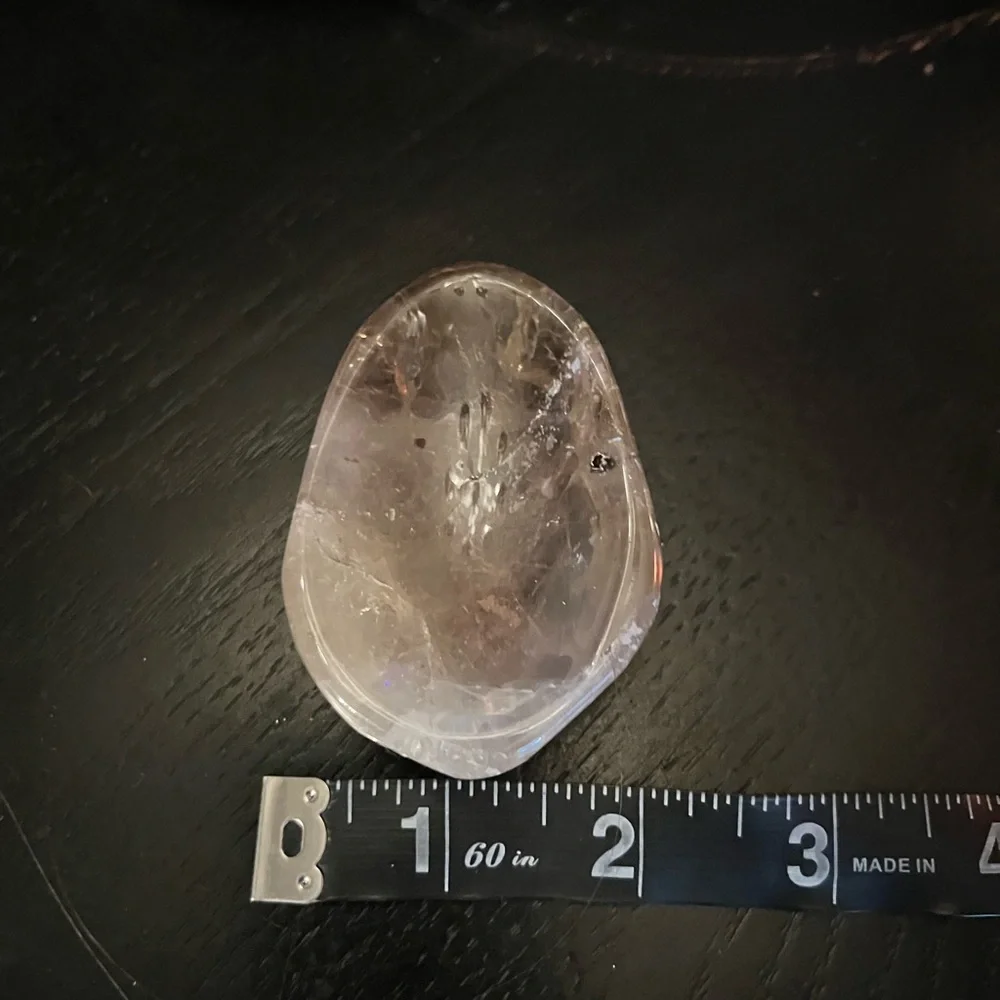 Smokey Quartz Irregular Crystal Dish Bowl